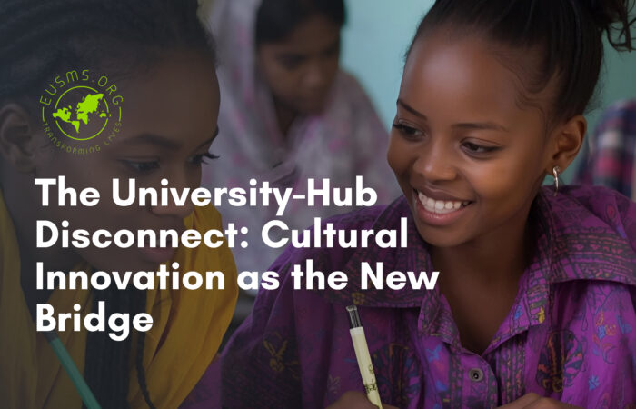 The University-Hub Disconnect Cultural Innovation as the New Bridge – 1